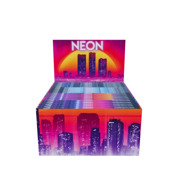 Snail Neon Rolling Papers KS+tips magnetic closure