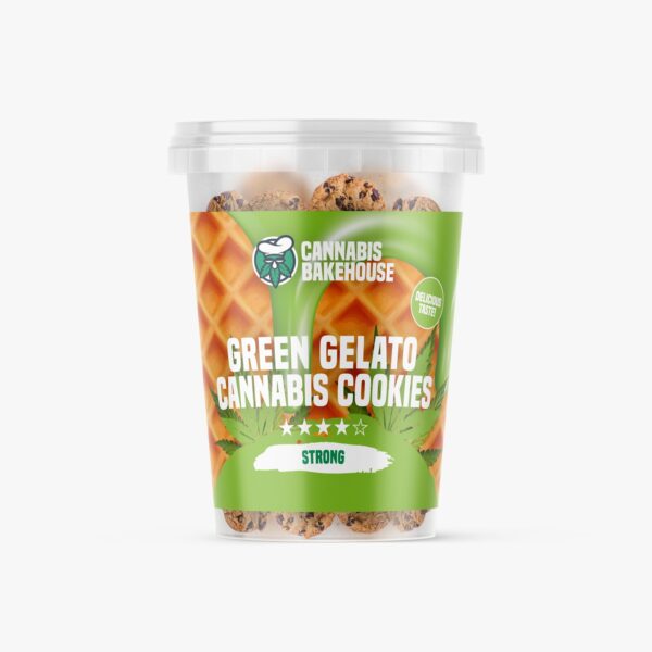 GREEN GELATO Cannabis Cookies