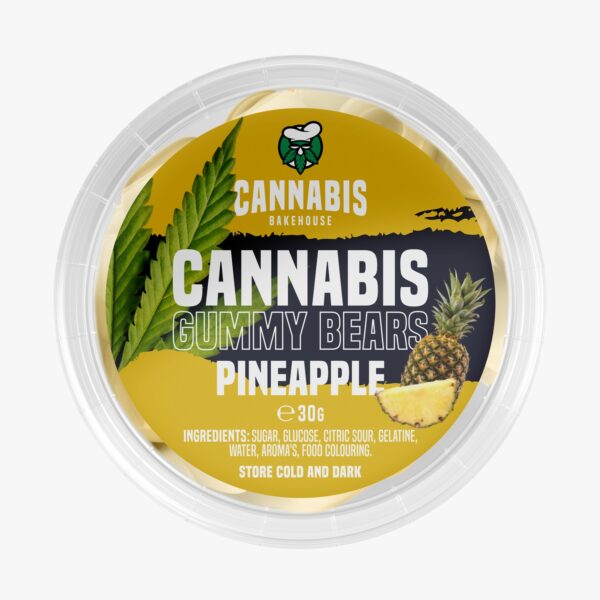 CBH – CBD Cannabis PineAppel Bears, 30 gram