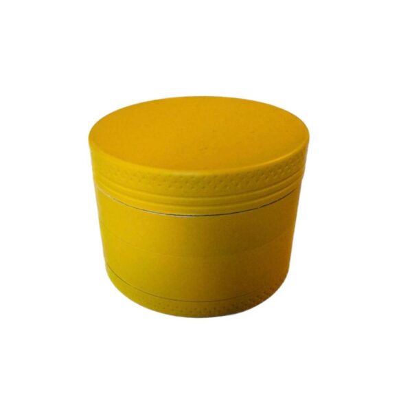 Legit Mustard Yellow Matt Colour 50mm 4 Parts Grinders