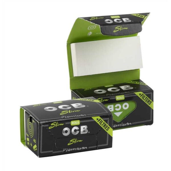 OCB PREMIUM ROLLS PAPER + TIPS (X24)